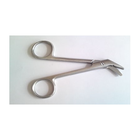 Wire Cutting Scissors 4.75 Angled